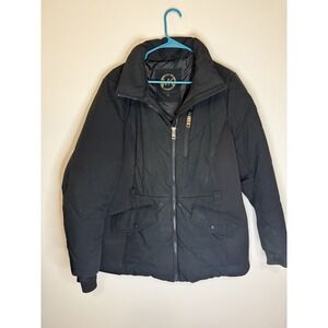 Michael Kors Black Scuba Active Coat Women's Size 1X‎ NO HOOD